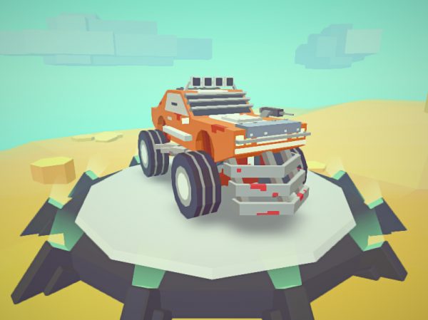 3D Monster Truck: SkyRoads