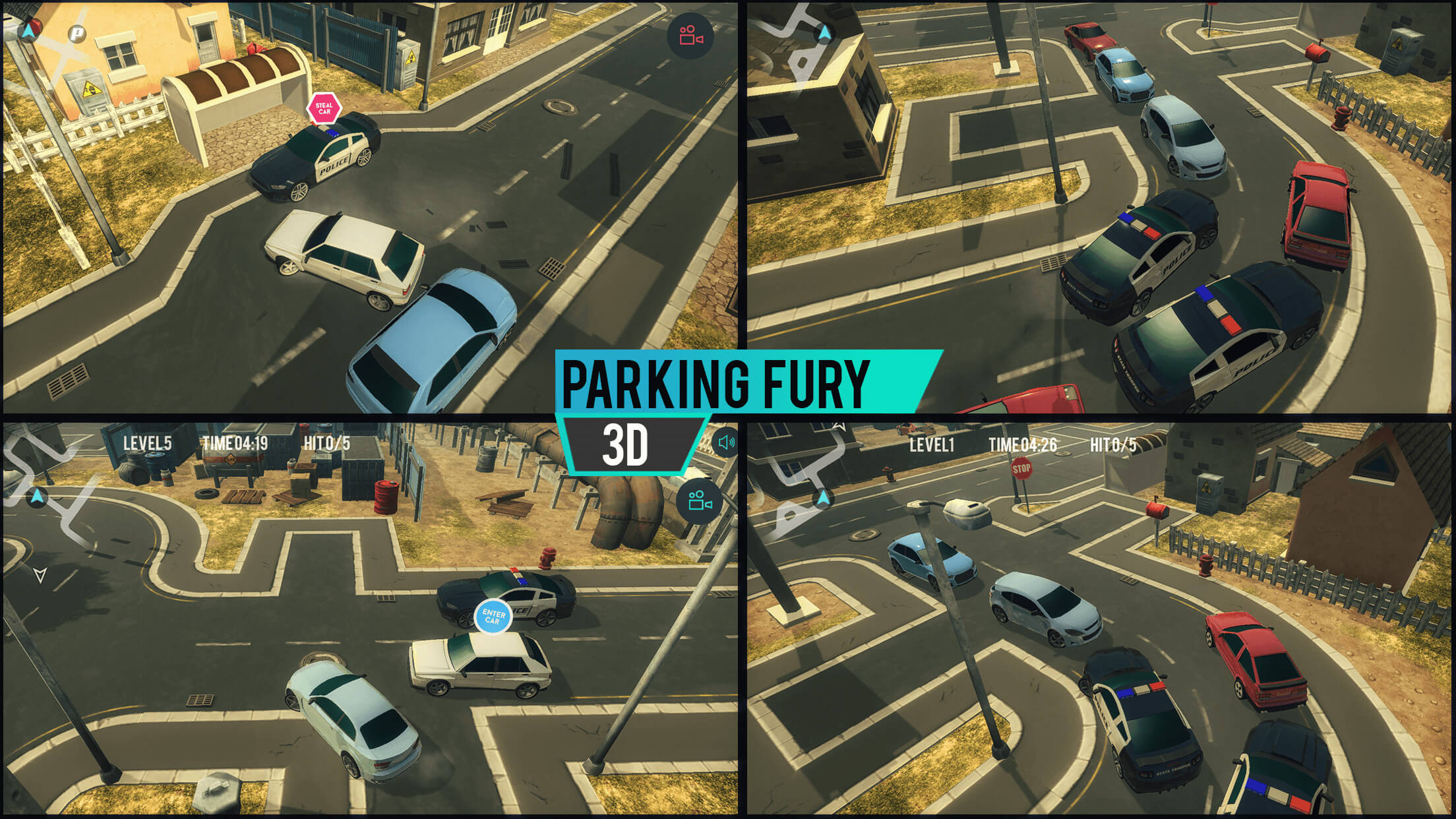 Parking Fury 3D - BrainSoftware